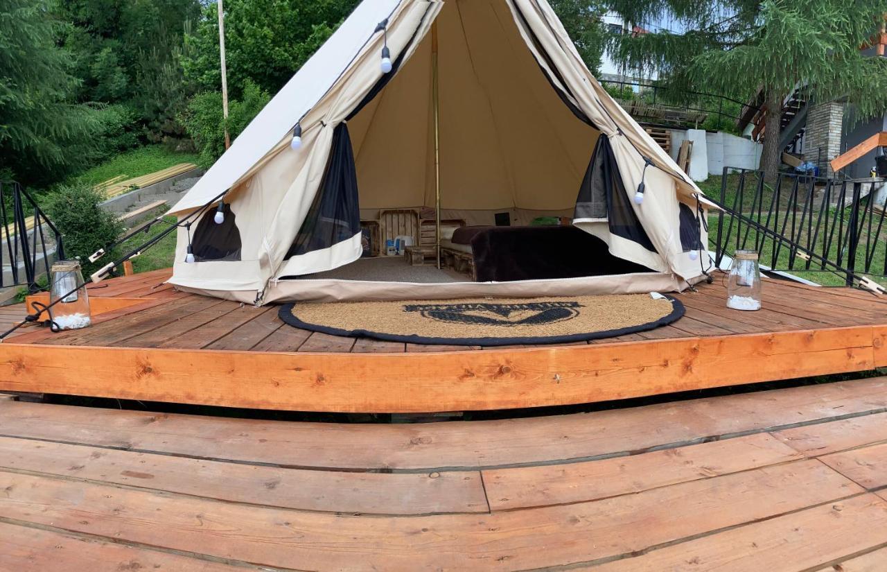 Hotel Glampspace - Szlak Beskidzki Międzybrodzie Bialskie Exterior foto