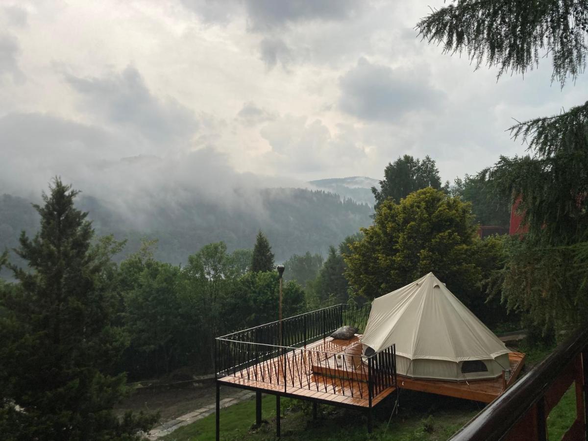 Hotel Glampspace - Szlak Beskidzki Międzybrodzie Bialskie Exterior foto