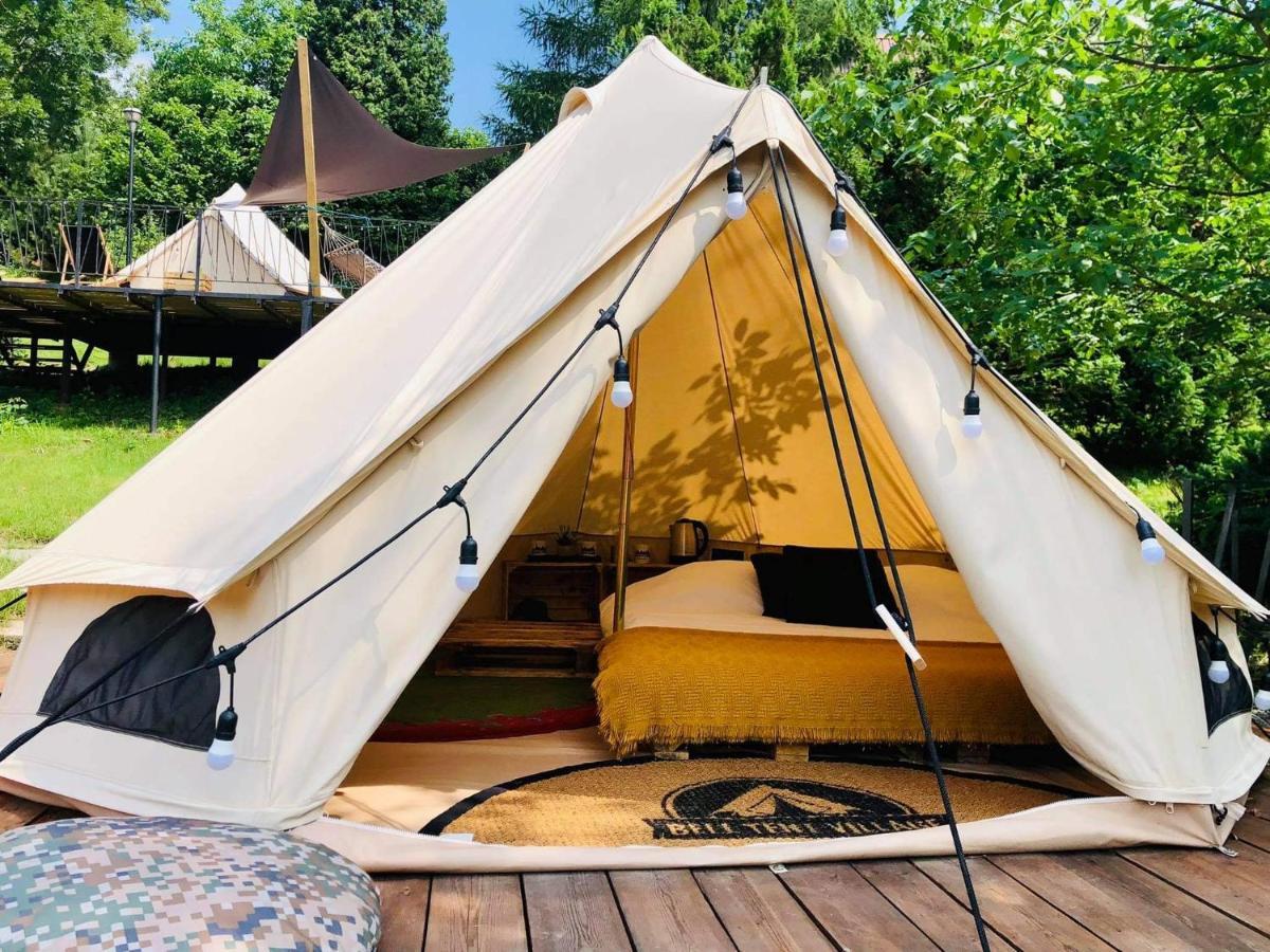 Hotel Glampspace - Szlak Beskidzki Międzybrodzie Bialskie Exterior foto