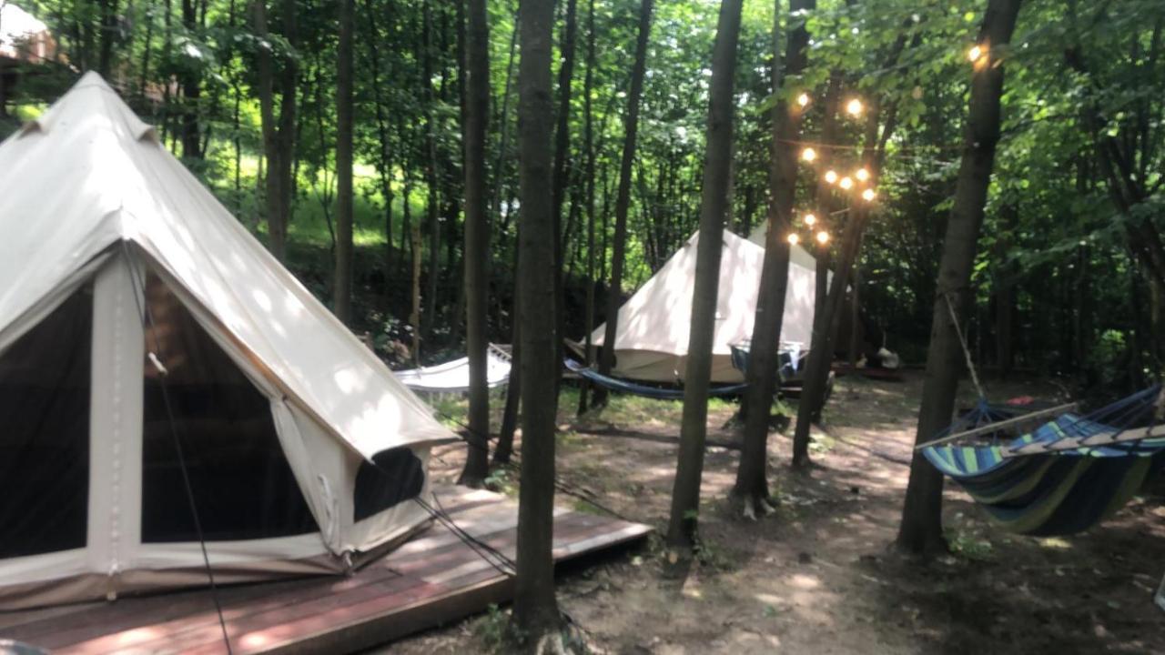 Hotel Glampspace - Szlak Beskidzki Międzybrodzie Bialskie Exterior foto
