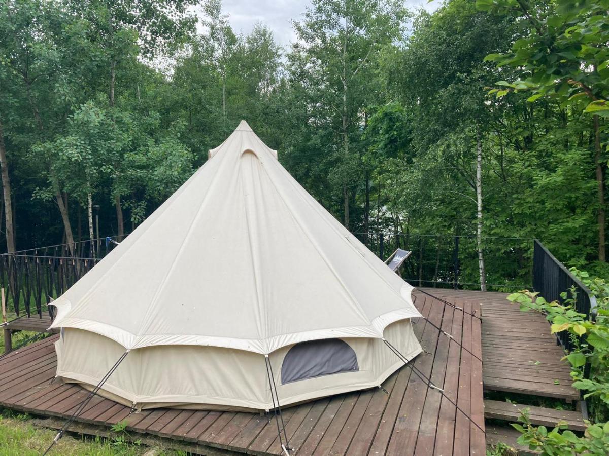 Hotel Glampspace - Szlak Beskidzki Międzybrodzie Bialskie Exterior foto