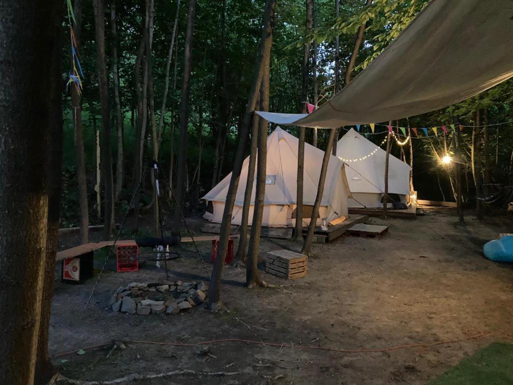 Hotel Glampspace - Szlak Beskidzki Międzybrodzie Bialskie Exterior foto