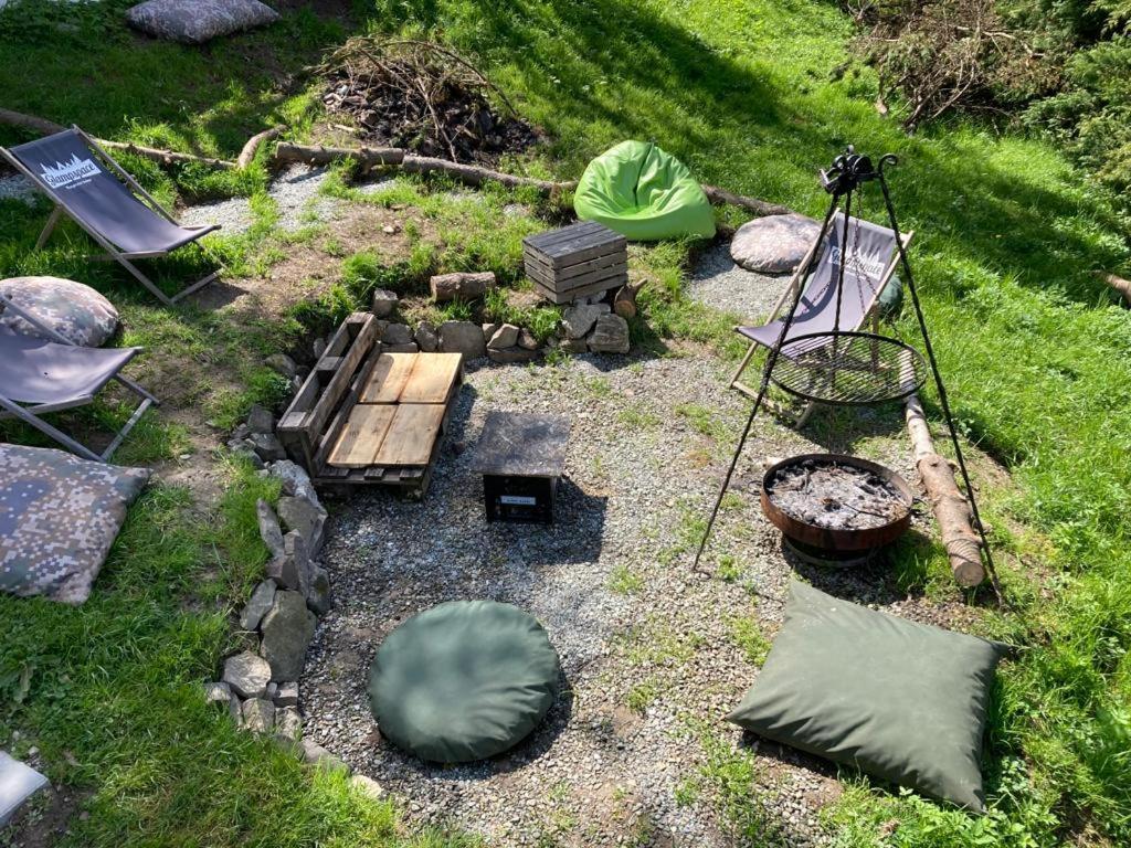 Hotel Glampspace - Szlak Beskidzki Międzybrodzie Bialskie Exterior foto